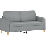  2-dijelni set sofa s jastucima svjetlosivi od tkanine | shoptok.hr