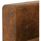  Kauč Trosjed 191x73x82 cm Umjetna Antilop Koža | shoptok.hr