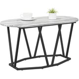  Kava Stol Siva 80 x 40 x 40.5 cm Projektirano drvo i metal | shoptok.hr