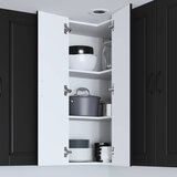  Zidni kutni ormar PORTO Crna 57 x 57 x 100 cm Konstruirano drvo | Eponuda.ba