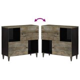  Komoda 80x33x75 cm Puno drvo Mango | shoptok.hr