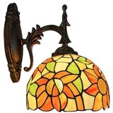  Brilagi - Tiffany vitražna zidna lampa SUNFLOWER 1xE14/40W/230V | Eponuda.com