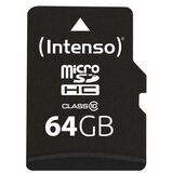Intenso kartica Micro SD 64GB Class 10 sa adapterom | Eponuda.ba