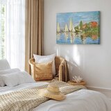  Slika - Claude Monet – Regattas at Argenteuil 90x60 Na talijanskom platnu | shoptok.hr
