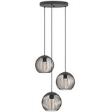 Eglo 901871 - visilica na sajli almanzora 3xE27/60W/230V crna | Eponuda.com