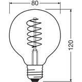  Komplet 2x prigušiva LED sijalica VINTAGE FILAMENT E27/7,8W/230V 1800K - Osram | Eponuda.com