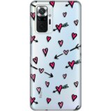  Maska Silikonska Print Skin za Xiaomi Redmi Note 10 Pro/10 Pro Max Heart Pattern Cene