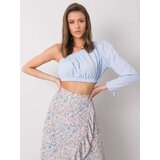 RUE PARIS Blouse-341-BZ-5267.04-light blue | shoptok.hr