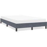 vidaXL Okvir kreveta bez madraca tamno sivi 120x210 cm baršun Cijene