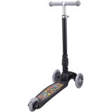 BOLDCUBE Sklopivi trotinet za decu Raketa 3 svetleća točka do 50kg crna | Eponuda.com