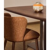 Kave Home Oblazinjen jedilni stol v barvi terakote Ciselia – | Shoptok.si