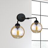  Zidno svetilo MELLE BLACK 2xE27/60W/230V | Eponuda.com