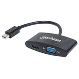 Manhattan Adapter 152709 Mini DisplayPort/M - HDMI/VGA F Crni Cene