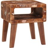 vidaXL Konačni stolovi Šareni 40 x 32 x 46 cm masivno obnovljeno drvo | shoptok.hr