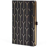  NOTES 13X21CM CRTE 96L S GUMICOM CASTELLI GOLD ARCH CRNO/ZLATNI Cijene