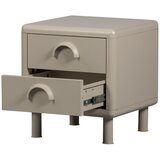 WOOOD Bež metalni noćni ormarić Rune – | shoptok.hr