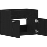 Ormarić za umivaonik u kupaonici crni hrast 60x38,5x46 cm inženjerski drvo | shoptok.hr