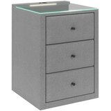 Modern Living Nočna Omarica Carmen, Srebrna | Shoptok.si