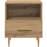  Nočna omarica 2 pcs Rjava 40 x 35 x 47.5 cm Konstruiran les | Shoptok.si