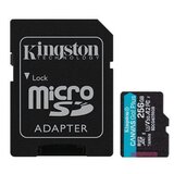 Kingston MEM SD MICRO 256GB Canvas Go! Plus + ADP SDCG4256GB | ePonuda.com