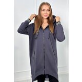 Kesi Graphite Zip Hoodie | Shoptok.si