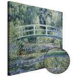  Slika - Claude Monet – Footbridge in Giverny 80x80 Premium Print | shoptok.hr