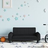 vidaXL Dječja fotelja crna 70 x 45 x 30 cm od tkanine Cijene