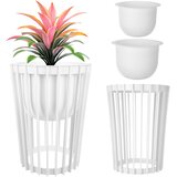 KADAX Loft dvostransko stojalo za rože belo 53,5 cm + 2x vstavka, (5000353086) | Shoptok.si