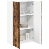 vidaXL Stenska kuhinjska omarica Dimljeni oreh 60 x 31 x 100 cm | Shoptok.si