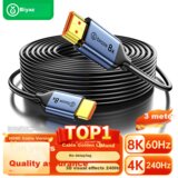  Biyaz HDMI kabl 2.1, 3 m Cene