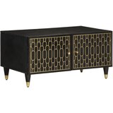 Furnova Klubska mizica 80x50x40 cm trden mangov les, (21913054) | Shoptok.si