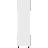 Ormarić za mikrovalnu siva boja betona 60x57x207 cm od iverice | shoptok.hr
