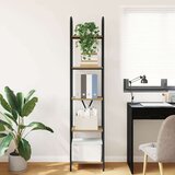 vidaXL Polica hrast artisan 40 x 30 x 183 cm Konstruirano drvo | shoptok.hr