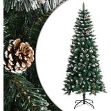 vidaXL Umetna novoletna jelka s stojalom zelena 150 cm PVC | Shoptok.si