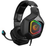  Slušalice sa mikrofonom gaming RAMPAGE RM-K8 HAWKER black PC/PS4 USB 7.1 RGB LED | Eponuda.ba