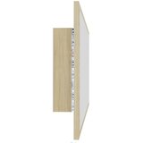 LED kupaonsko ogledalo boja hrasta sonome 90x8,5x37 cm akrilno | Eponuda.com