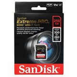 Sandisk Extreme PRO 256GB SDXC do 300MB/s, UHS-II, Class 10, U3, V90 - SDSDXDK-256G-GN4IN | Shoptok.si