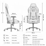 Huzaro Force 8.3 Siva Gaming stolica | Eponuda.com