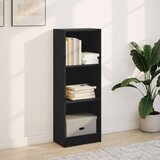 vidaXL Regal za knjige crni 40x24x109 cm od konstruiranog drva | shoptok.hr