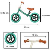  Bicikl bez pedala Fix Balance - tirkizni | shoptok.hr