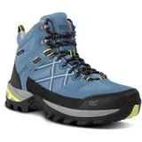 Regatta Trekking čevlji LdySamarisIIIBoot RWF834 Coronet Blue / Lime punch 2MX