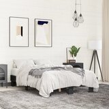 vidaXL Okvir za krevet crni 120x190 cm konstruirano drvo i metal Cijene