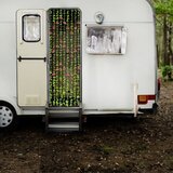 Maximex Rdeča/zelena zavesa za vrata 90x190 cm Roses – | Shoptok.si