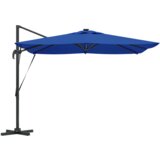  Cantilever Roma Sjenilo s LED lampama u azurno plavoj boji – 286 x 285 x 270 cm aluminijski. | shoptok.hr
