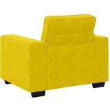 SOFA fotelja žuta 100x77x82 cm baršun | Eponuda.com