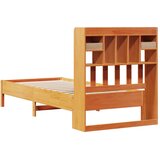 Krevet s regalom za knjige bez madraca 75 x 190 cm od borovine | Eponuda.ba