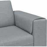  Kauč za dnevni boravak Svijetlo siva 250 x 77 x 76 cm Poliester | Eponuda.com