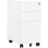 vidaXL Mobilni ormarić za spise bijeli 30 x 45 x 59 cm čelični | shoptok.hr