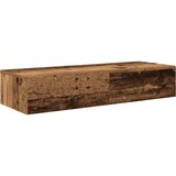 Maison Chic Stenska polica - Viseča Polica s predali starinski les 100x36x19 cm inž. les, (21793822) | Shoptok.si