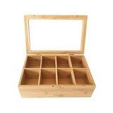Kinghoff kh1696 kutija za čaj od bambusa 30x19.9x9.5cm Cene